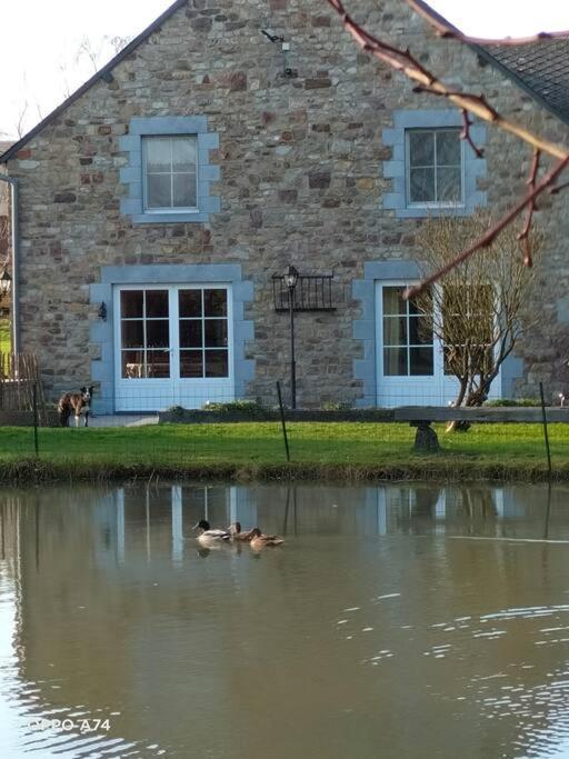 Gite La Dame Au Lit Gite A La Ferme Momignies Zewnętrze zdjęcie